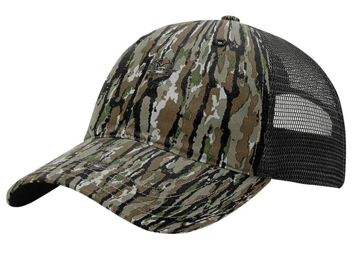 Richardson 111P Camo Leather Patch Hat