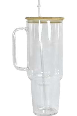 Custom 40oz Glass Tumbler