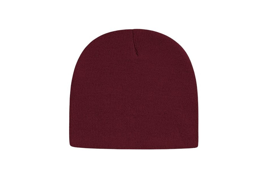 Custom Embroidered Knit Cuffed Beanies