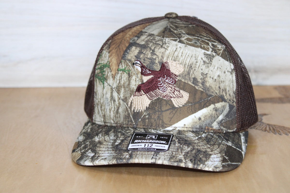 RealTree Camo Quail hat