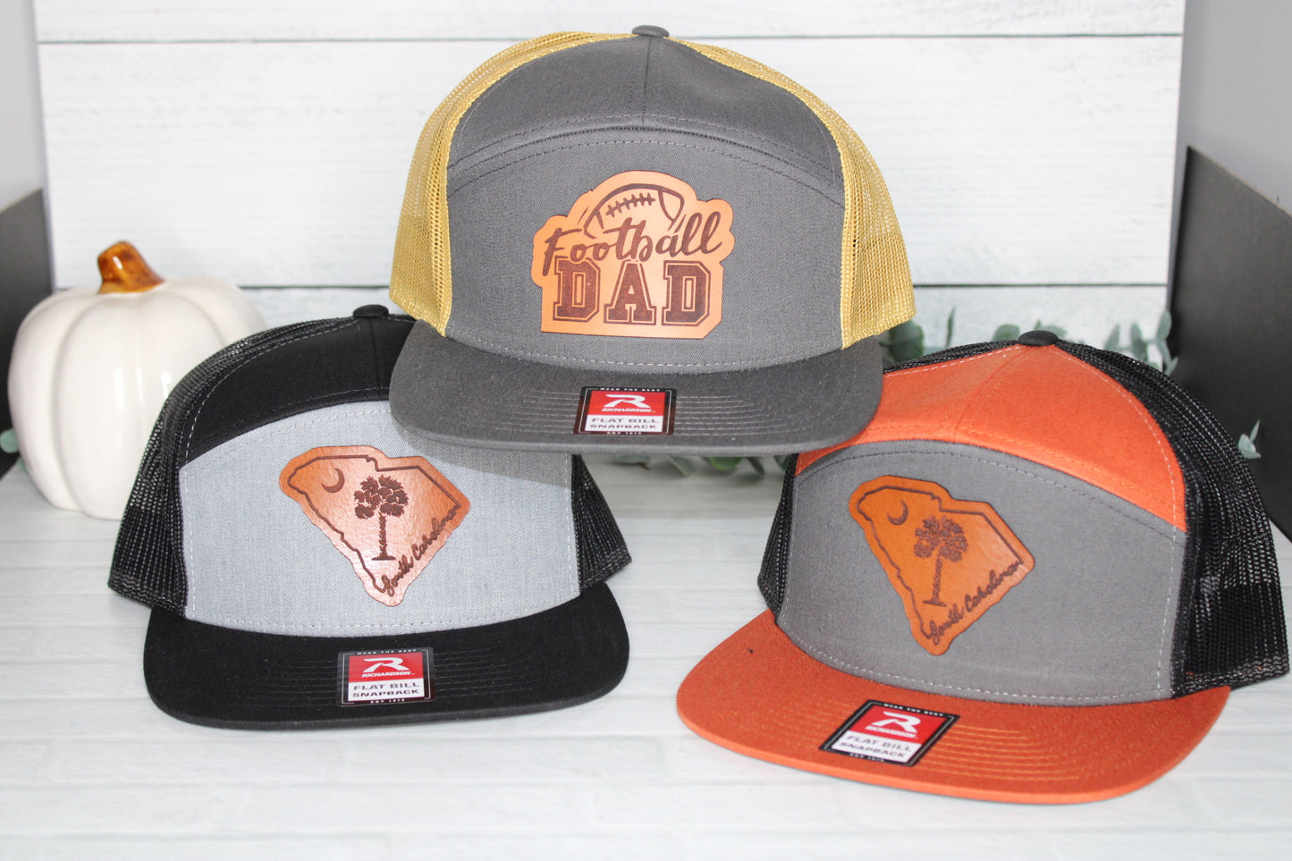 Richardson 168 Leather Patch Hat