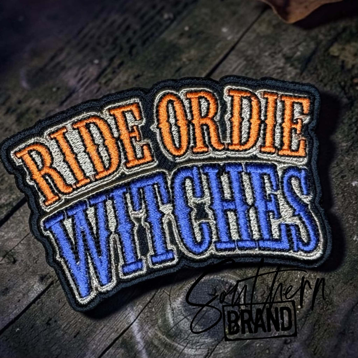 Ride or Die Witches Hat Patch