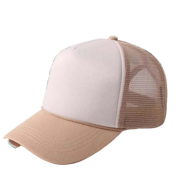 Custom Embroidered Two-Tone Trucker Hat