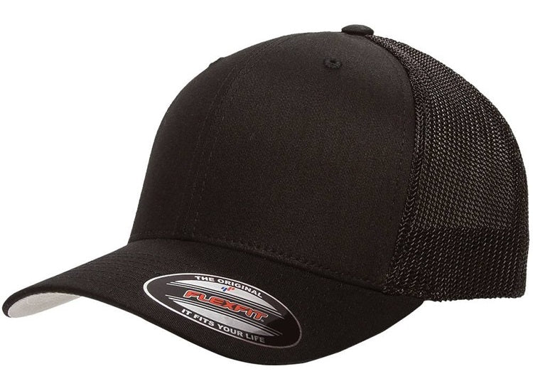 YP Flexfit 6511 Southern Brand Patch Hat Black
