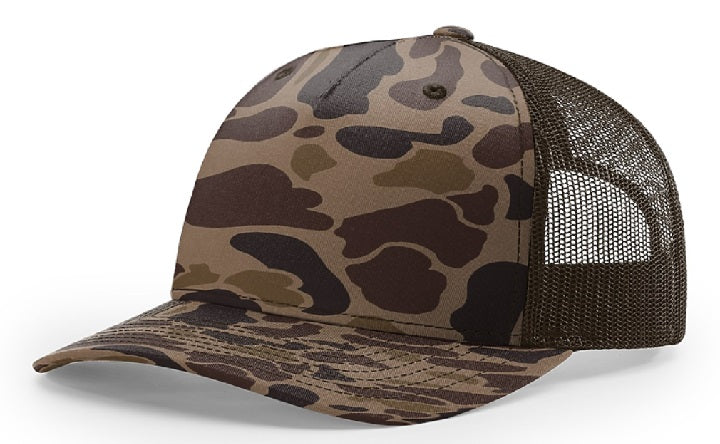 Richardson 112PFP Bark Duck Camo Hat
