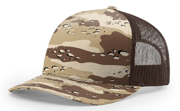 Richardson 112PFP Desert Camo Hat