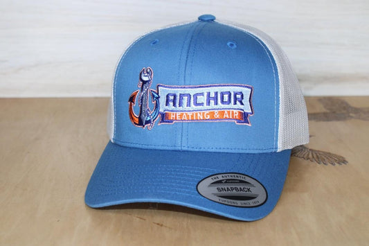 Anchor Heating and Air Embroidered hat