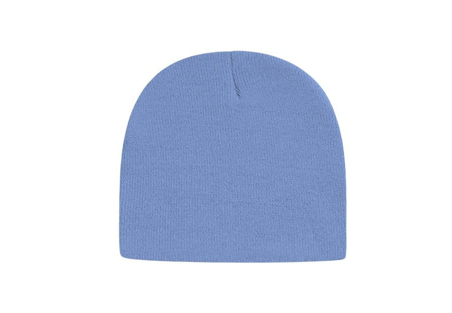 Custom Embroidered Knit Beanies 8 inch
