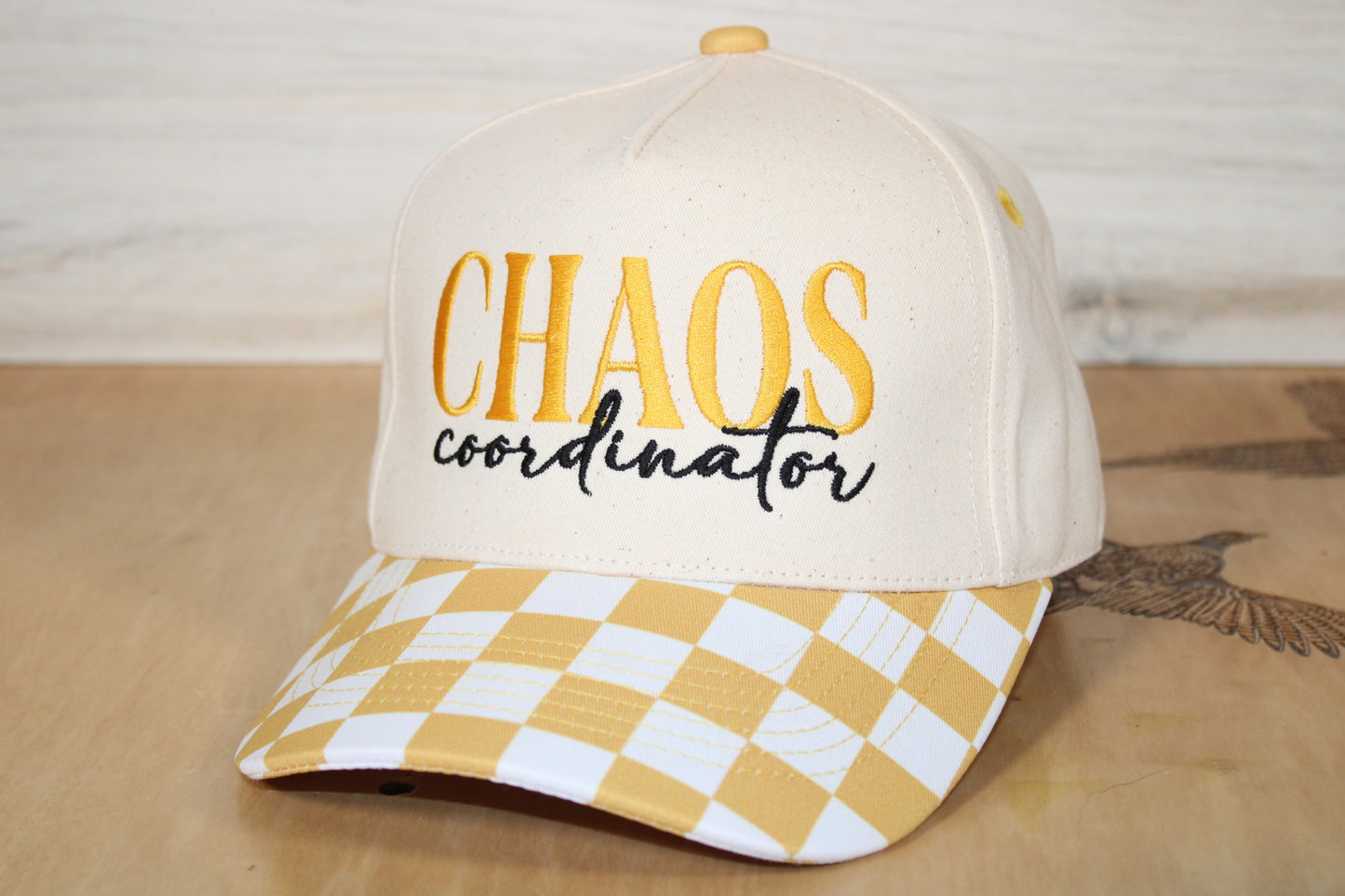 Chaos Coordinator Embroidered Trucker Hat