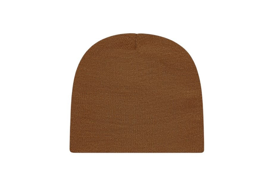 Custom Embroidered Knit Beanies 8 inch