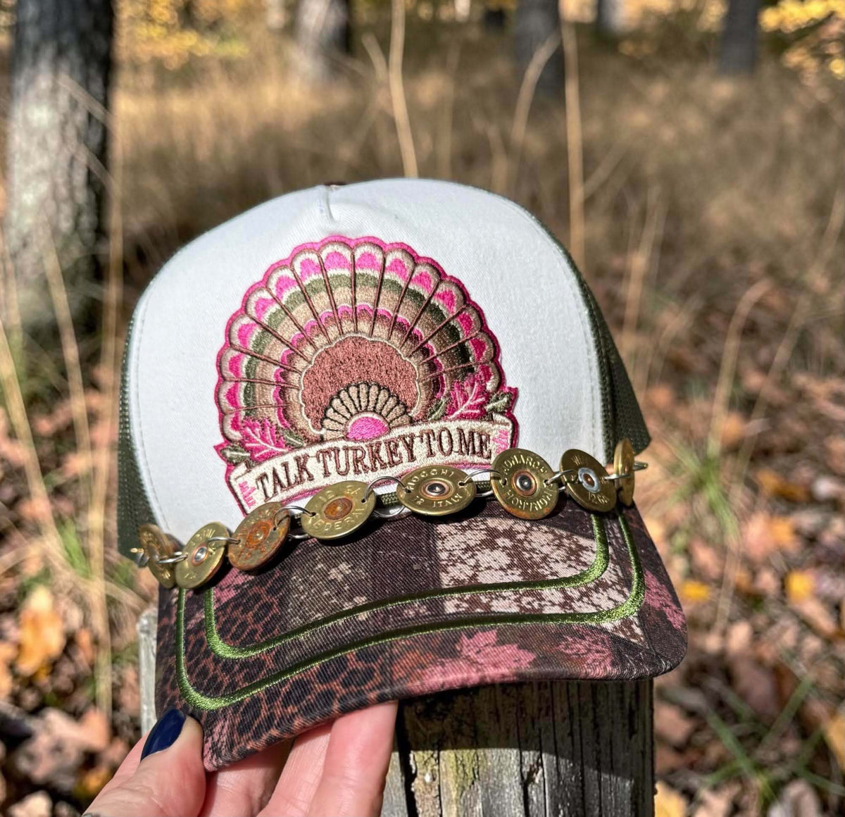 Dusty Fall Blank Customizable Trucker Hat