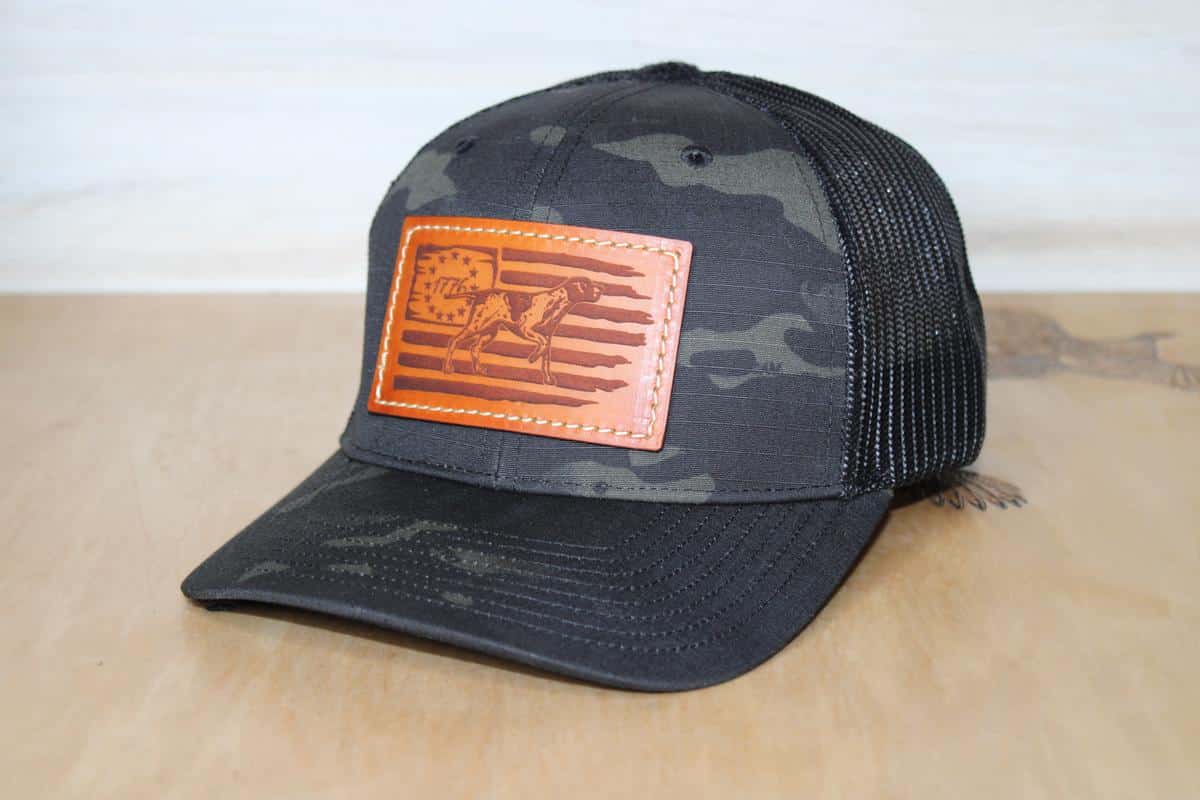 GSP Leather Patch Hat