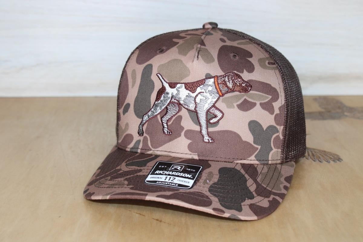 GSP embroidered hat Bark Duck Camo
