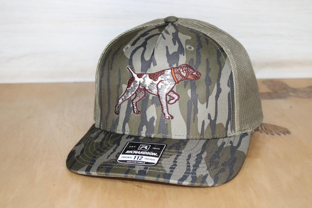 GSP embroidered hat bottomland Duck Camo