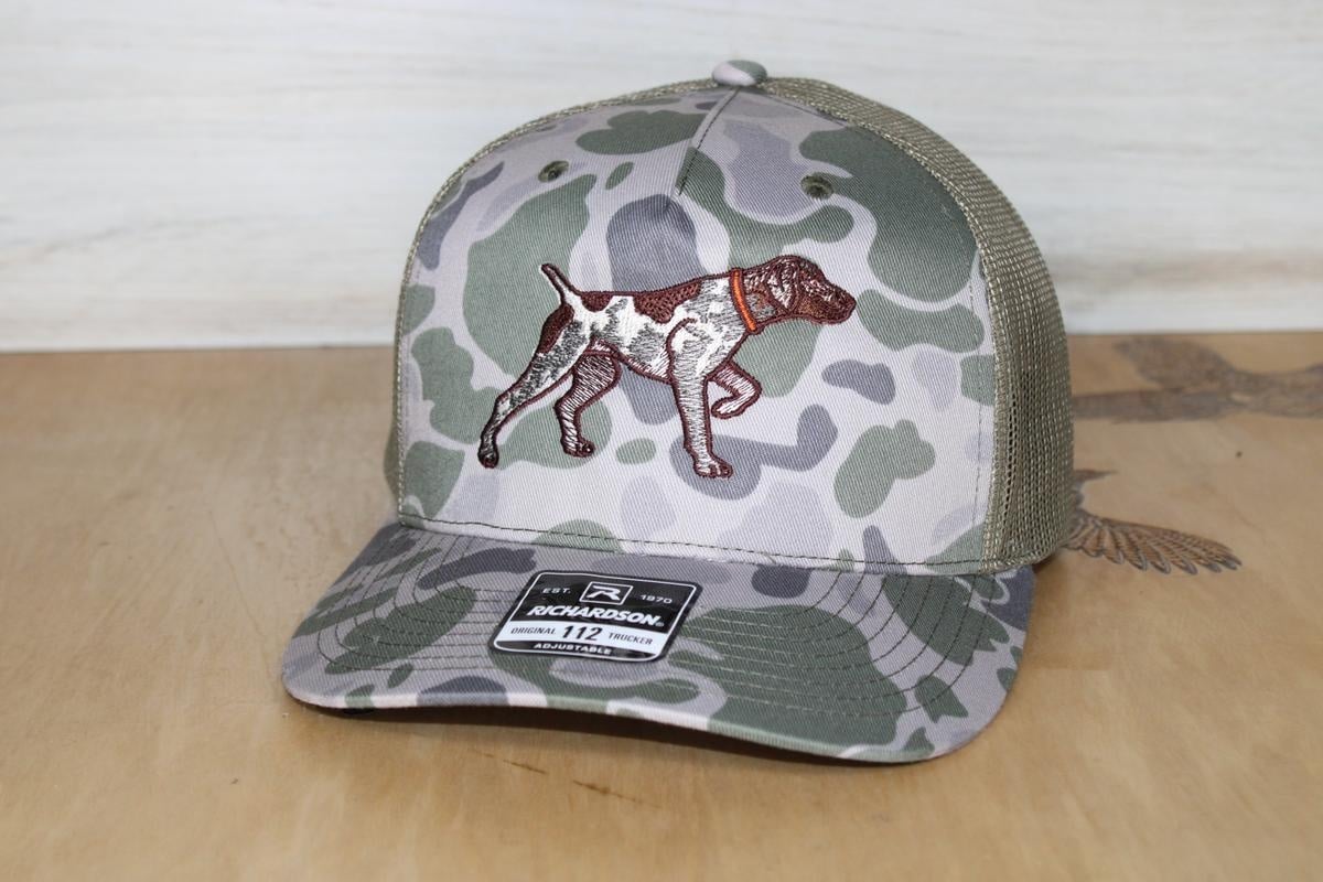 GSP embroidered hat marsh Duck Camo