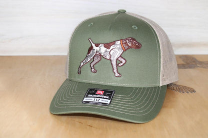 GSP embroidered hat olive