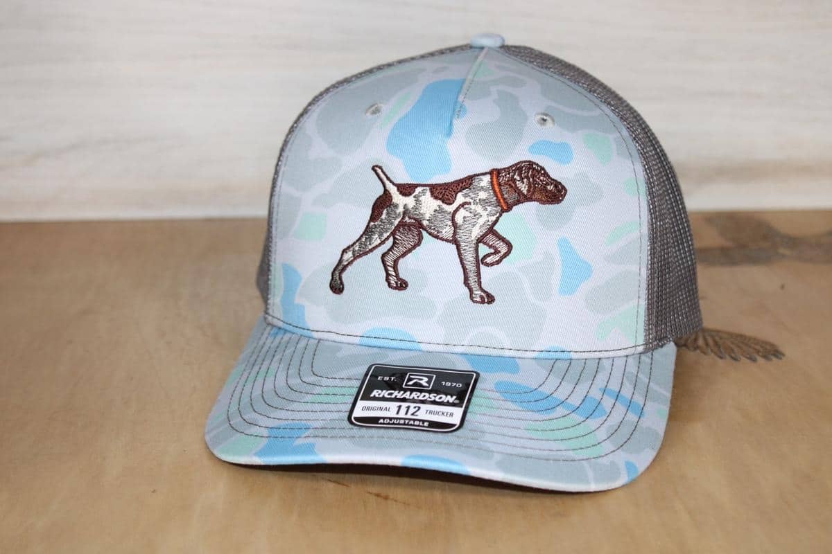 GSP embroidered hat saltwater Duck Camo