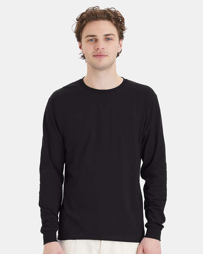 Custom Graphic T-Shirts Hanes Long Sleeve