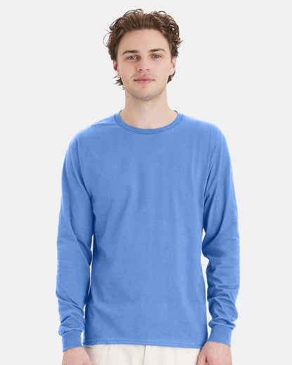 Custom Graphic T-Shirts Hanes Long Sleeve