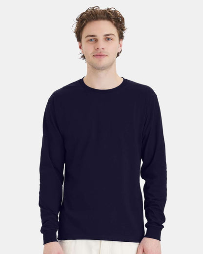 Custom Graphic T-Shirts Hanes Long Sleeve