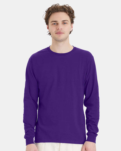 Custom Graphic T-Shirts Hanes Long Sleeve