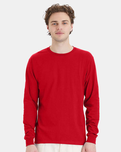 Custom Graphic T-Shirts Hanes Long Sleeve