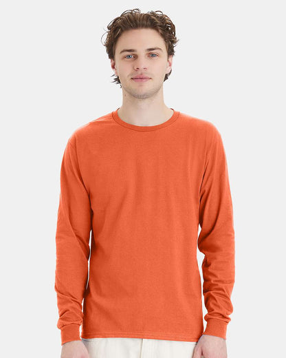 Custom Graphic T-Shirts Hanes Long Sleeve