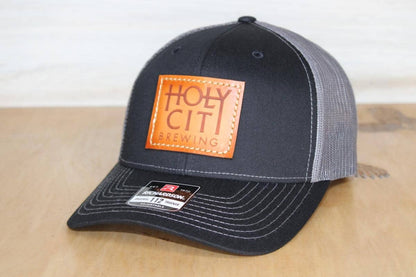 Holy City Brewing Custom Leather Patch Hat