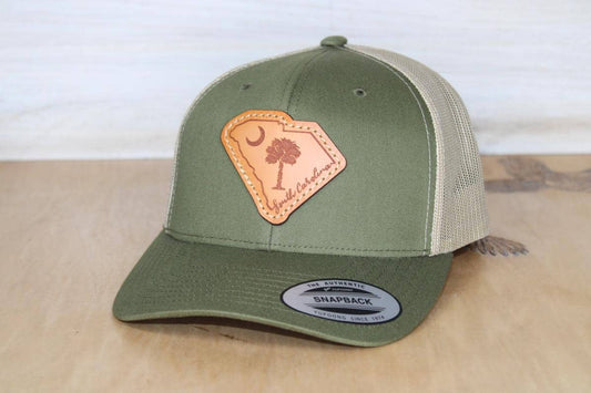 YP South Carolina Leather Patch Hat