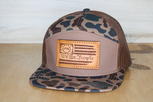 7 Panel Duck Camo We The People Hat