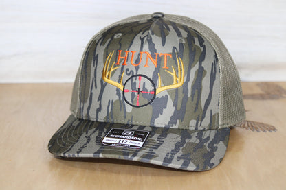 Hunting Embroidered Camo Hat