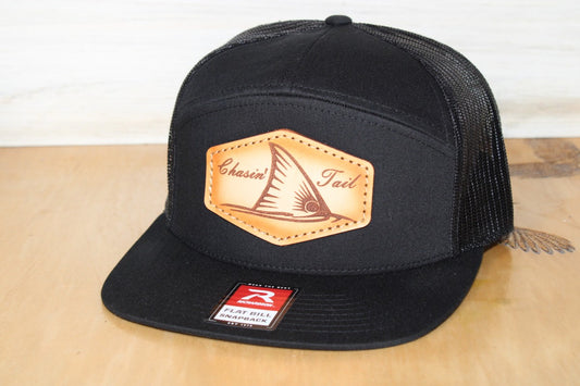 Chaisin' Tail 168 Leather Patch Hat