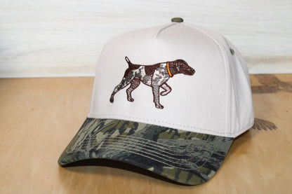 GSP Old School Two Tone Camo Embroidered Hat