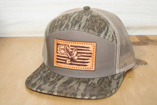 7 Panel Bottomland Camo Wood Duck Hat