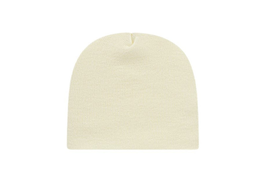 Custom Embroidered Knit Beanies 8 inch
