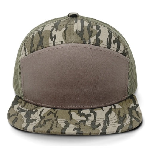 7 Panel Mossy Oak Camo We The People Hat