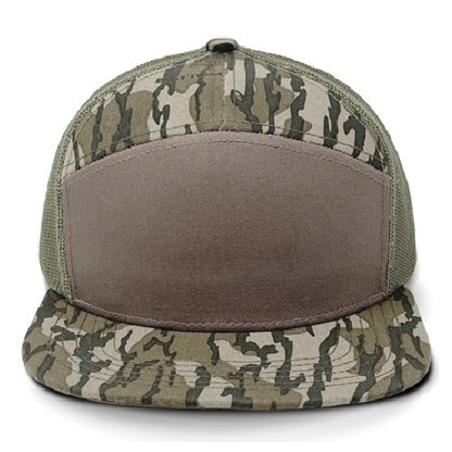7 Panel Mossy Oak Camo We The People Hat
