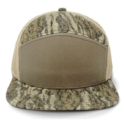 7 Panel Mossy Oak Camo We The People Hat