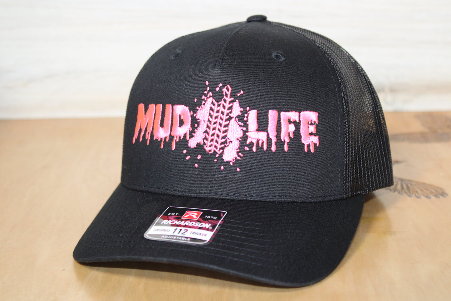Mud Life Embroidered Hats