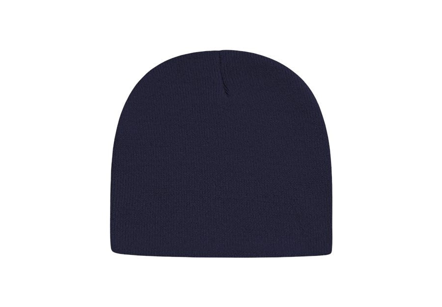 Custom Embroidered Knit Beanies 8 inch