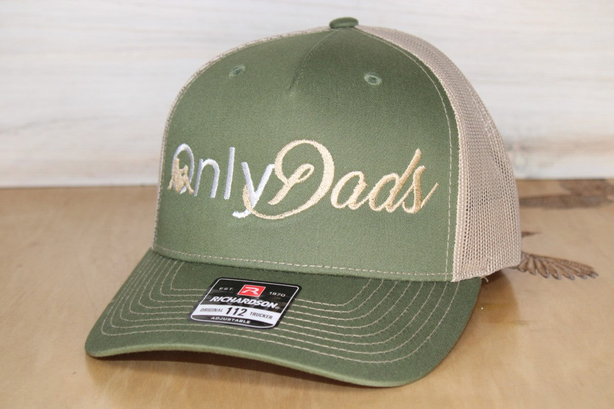 Only Dads Hat Olive Green