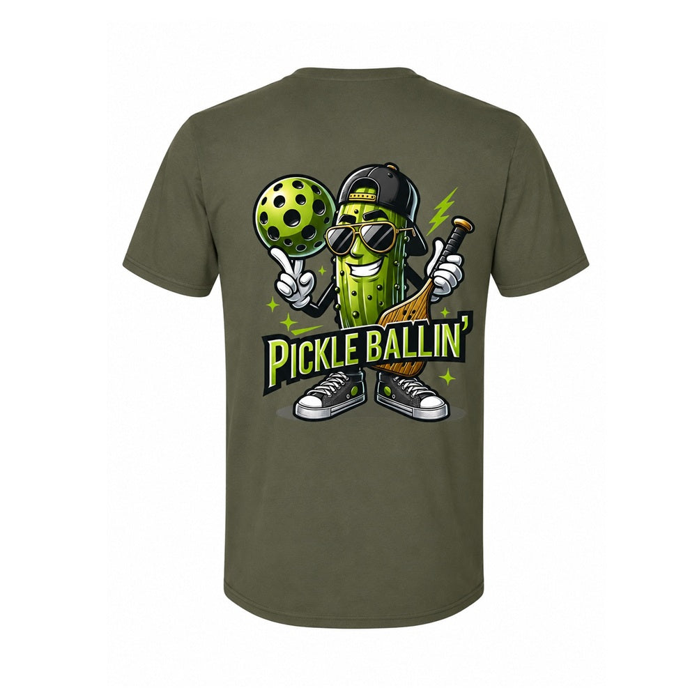 Pickle Palooza Pickle Baller Graphic T-Shirt