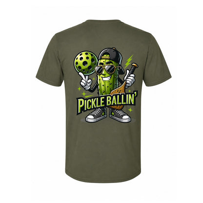 Pickle Palooza Pickle Baller Graphic T-Shirt