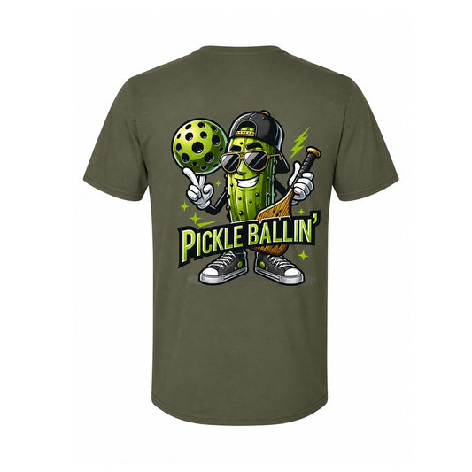 Pickle Palooza Pickle Baller Graphic T-Shirt