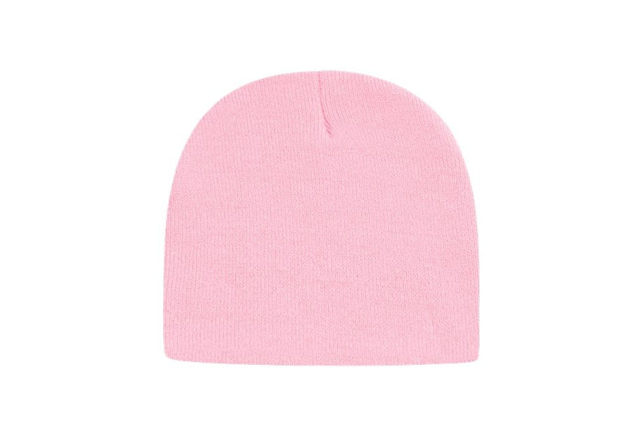 Custom Embroidered Knit Beanies 8 inch