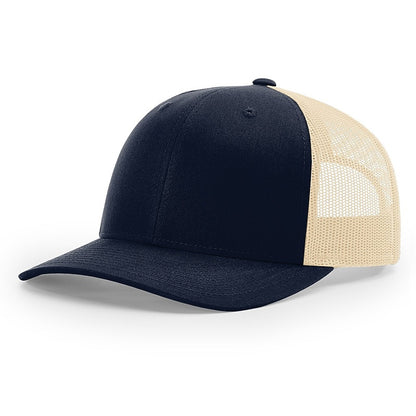Richardson 115 Low Profile Leather Patch Hat
