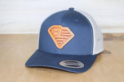 Lowcountry leather patch hat 