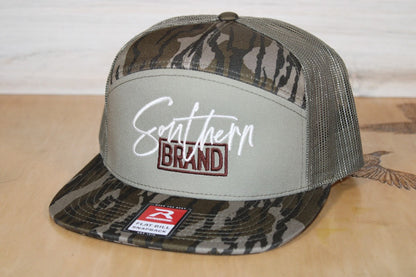 Southern Brand 7 Panel Duck Camo Embroidered Hats