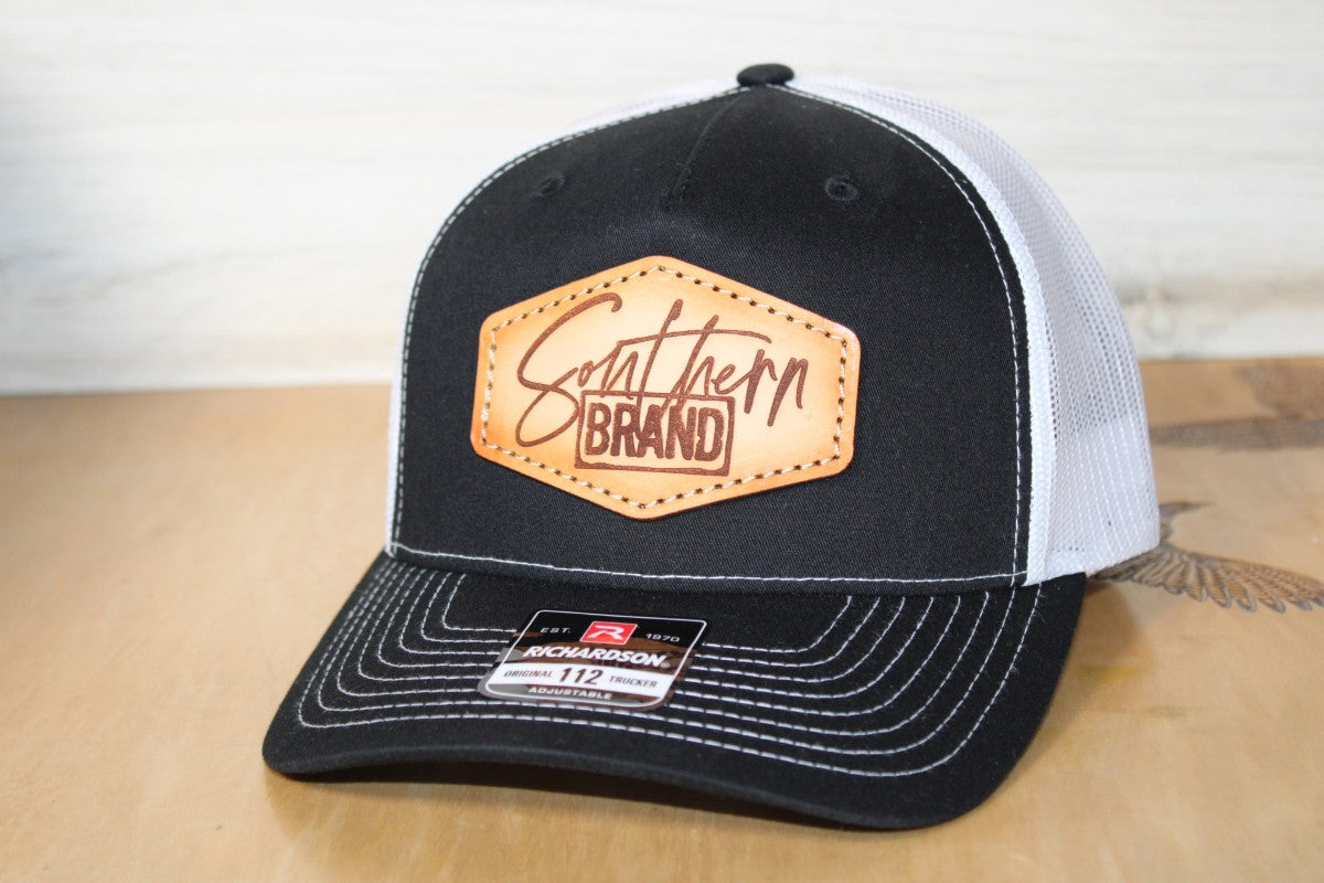 Southern Brand Leather Patch Hats – Southern Brand Designs