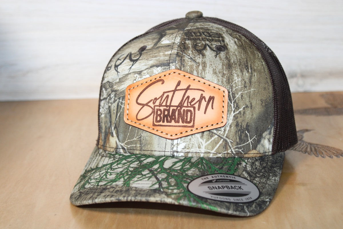 Southern Brand Leather Patch Hats